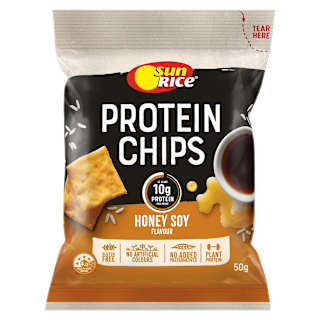 SunRice Honey Soy Protein Chips