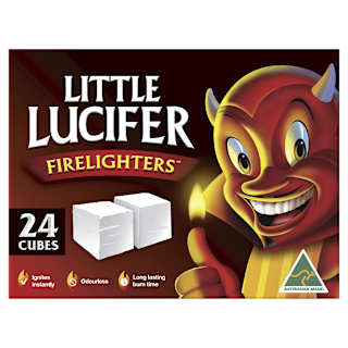 Little Lucifer Bbq Accessory Fire Starters 24 pack