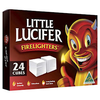 Little Lucifer Bbq Accessory Fire Starters 24 pack