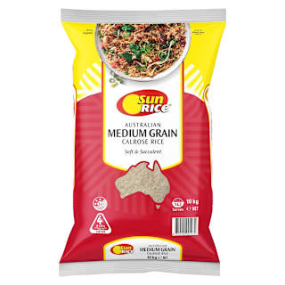 SunRice White Calrose Medium Grain Rice