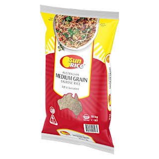 SunRice White Calrose Medium Grain Rice