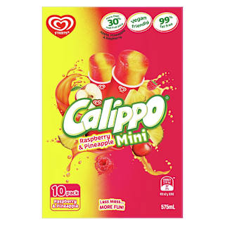Calippo Mini Water Ice Raspberry & Pineapple