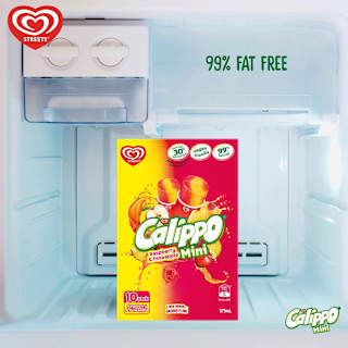 Calippo Mini Water Ice Raspberry & Pineapple