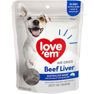 Love'em Air Dried Beef Liver