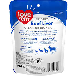 Love'em Air Dried Beef Liver