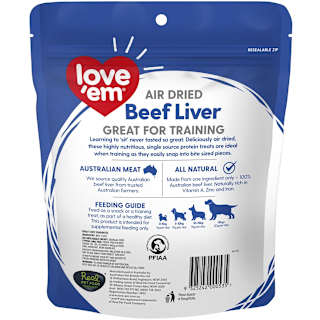 Love'em Air Dried Beef Liver