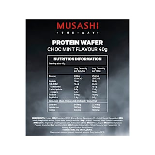 Musashi Protein Wafer Bar Chocolate Mint