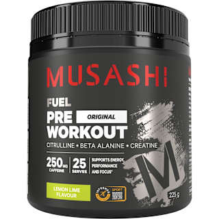 Musashi Pre Workout Lemon Lime