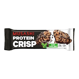 Musashi Protein Crisp Bar Dark Chocolate Mint