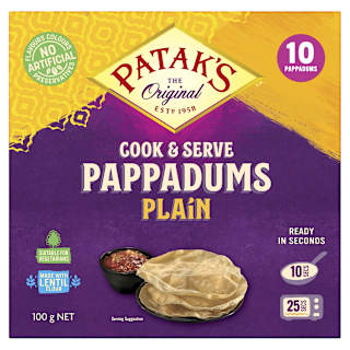 Patak's Pappadums Plain