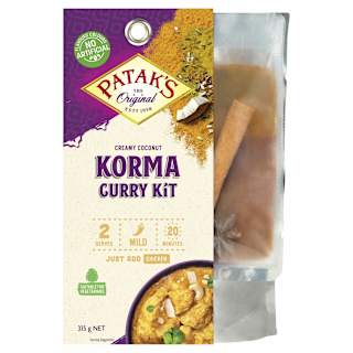 Patak's Creamy Korma Curry Kit