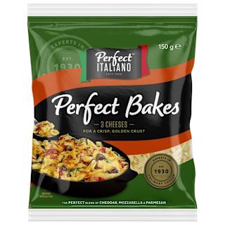 Perfect Italiano Perfect Bakes Grated Cheese
