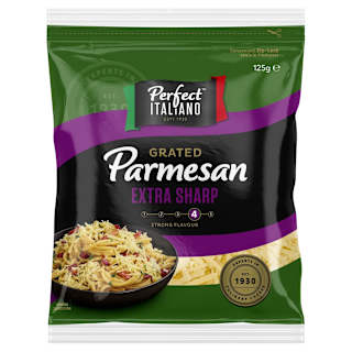 Perfect Italiano Parmesan Extra Sharp Grated