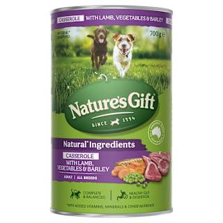 Nature's Gift Casserole Lamb, Vegetable & Barley Wet Dog Food