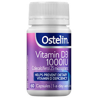 Ostelin Vitamin D3 1000IU Capsules