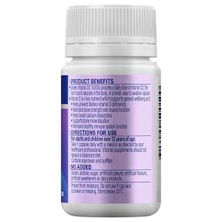 Ostelin Vitamin D3 1000IU Capsules