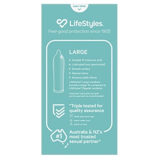 LifeStyles Large Condoms