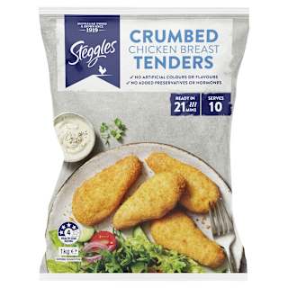 Steggles Crumbed Chicken Breast Tenders