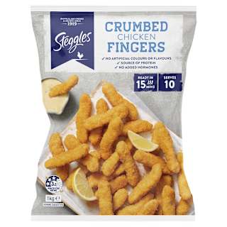 Steggles Crumbed Chicken Breast Fingers
