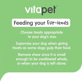 VitaPet Chewz Dog Treats Chicken Wrapped Rawhide Twists