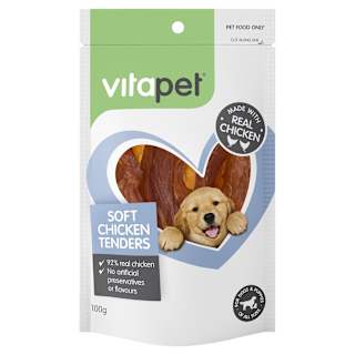 VitaPet Dog Treats Soft Chicken Tenders