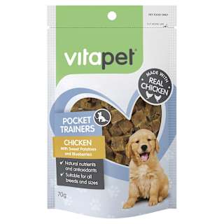 VitaPet Pocket Trainers Chicken With Sweet Potatoes & Blueberries