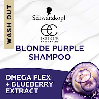 Schwarzkopf Extra Care Blonde Anti-Yellow Toning Purple Shampoo