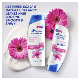 Head & Shoulders Smooth & Silky Anti Dandruff Shampoo for Smooth & Silky Hair