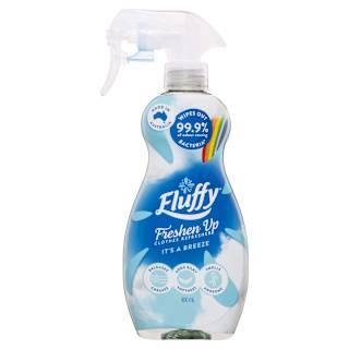 Fluffy Freshen Up Clothes Refresher Liquid Spray Fabric Softener