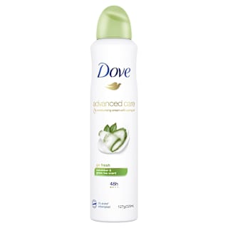Dove Advanced Care Antiperspirant Aerosol Deodorant Go Fresh Cucumber & Green Tea