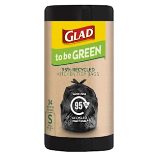 Glad to be Green 95% Recycled Kitchen Tidy Bags Small