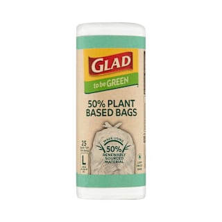 Glad to be Green 50% Plant Based Bags Large