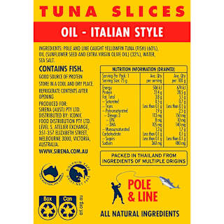 Sirena Tuna Slices In Oil Italian Style