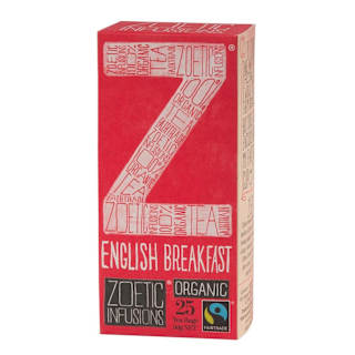 Zoetic Infusions Organic English Breakfast Tea Bags