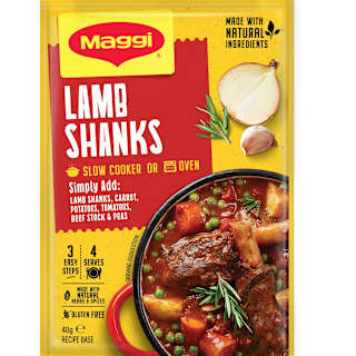 Maggi Slow Cooker Juicy Lamb Shanks Recipe Base