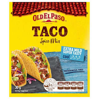 Old El Paso Taco Spice Mix Extra Mild