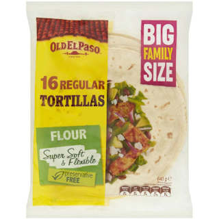 Old El Paso Mexican Family Tortillas