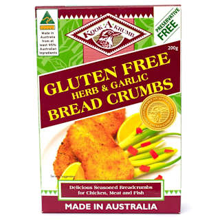 Kook A Krumb Bread Crumbs Gluten Free Herb & Garlic