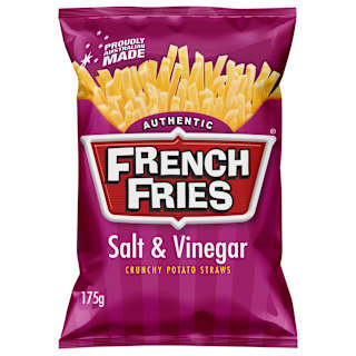 French Fries Salt & Vinegar Crunchy Potato Straws