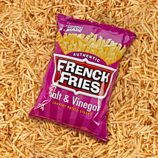 French Fries Salt & Vinegar Crunchy Potato Straws