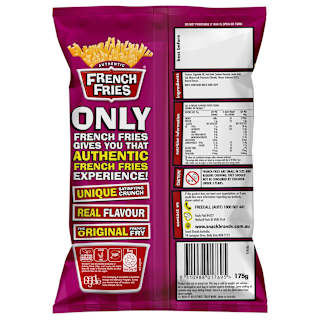 French Fries Salt & Vinegar Crunchy Potato Straws