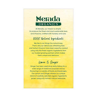 Nerada Organics Lemon & Ginger Tea Bags