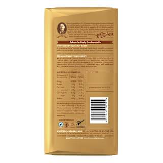 Whittaker's 33% Cocoa Hazelnut Milk Chocolate Block