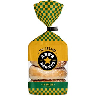Abe's Bagel Bakery Sesame Seed Bagels
