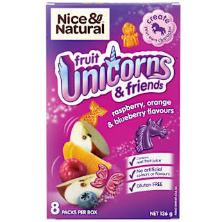 Nice & Natural Fruit Unicorn Raspberry Orange