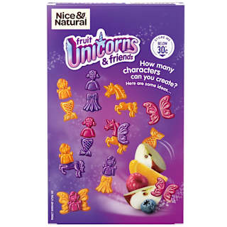 Nice & Natural Fruit Unicorn Raspberry Orange