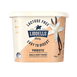 Liddells Lactose Free Probiotic Yoghurt Vanilla Bean