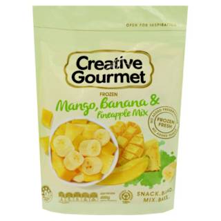 Creative Gourmet Frozen Mango, Banana & Pineapple Mix