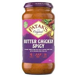 Patak's Spicy Butter Chicken Simmer Sauce