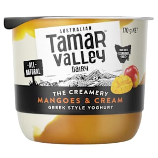 Tamar Valley Dairy Mangoes & Cream Yoghurt